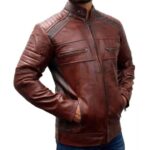 Premium Leather Brand New Product Distressed Cafe Racer Vintage Leather Jacket - Image 2