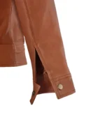 Genuine Leather Classic Biker Jacket - Image 3