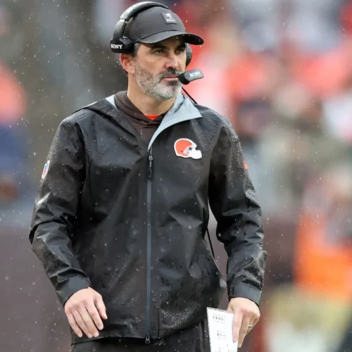 2025 Cleveland Browns Coach Kevin Stefanski Brown Jacket