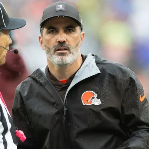 2025 Cleveland Browns Coach Kevin Stefanski Brown Jacket