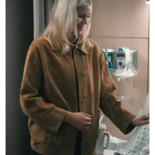 Marshals Dolly Weaver Brown Suede Jacket