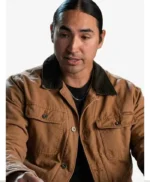 Marshals Miles Kittle Brown Cotton Jacket